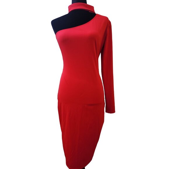 Luxury Designer Runway Evening Cocktail Party Prom Glamour Sexy Gown Dress - Picture 16 of 16